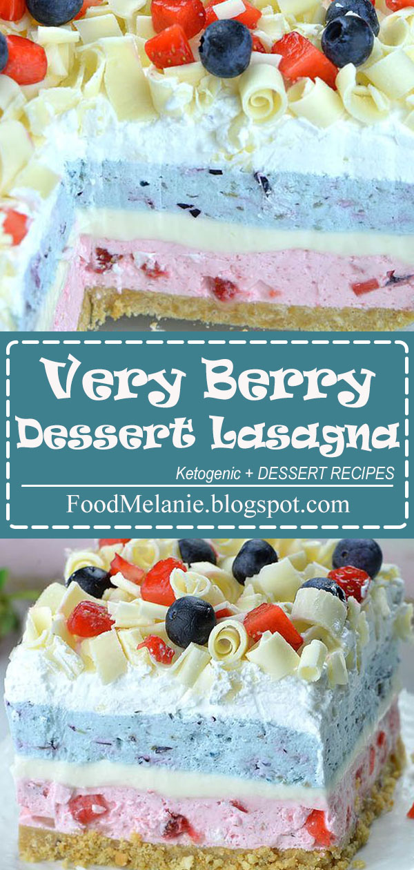 Very Berry Dessert Lasagna Happy Cook