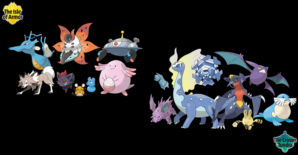 Todos os Pokémon inéditos de Sword & Shield