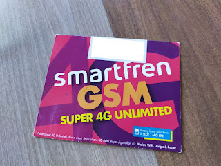Kartu Perdana Smartfren GSM Super 4G Unlimited
