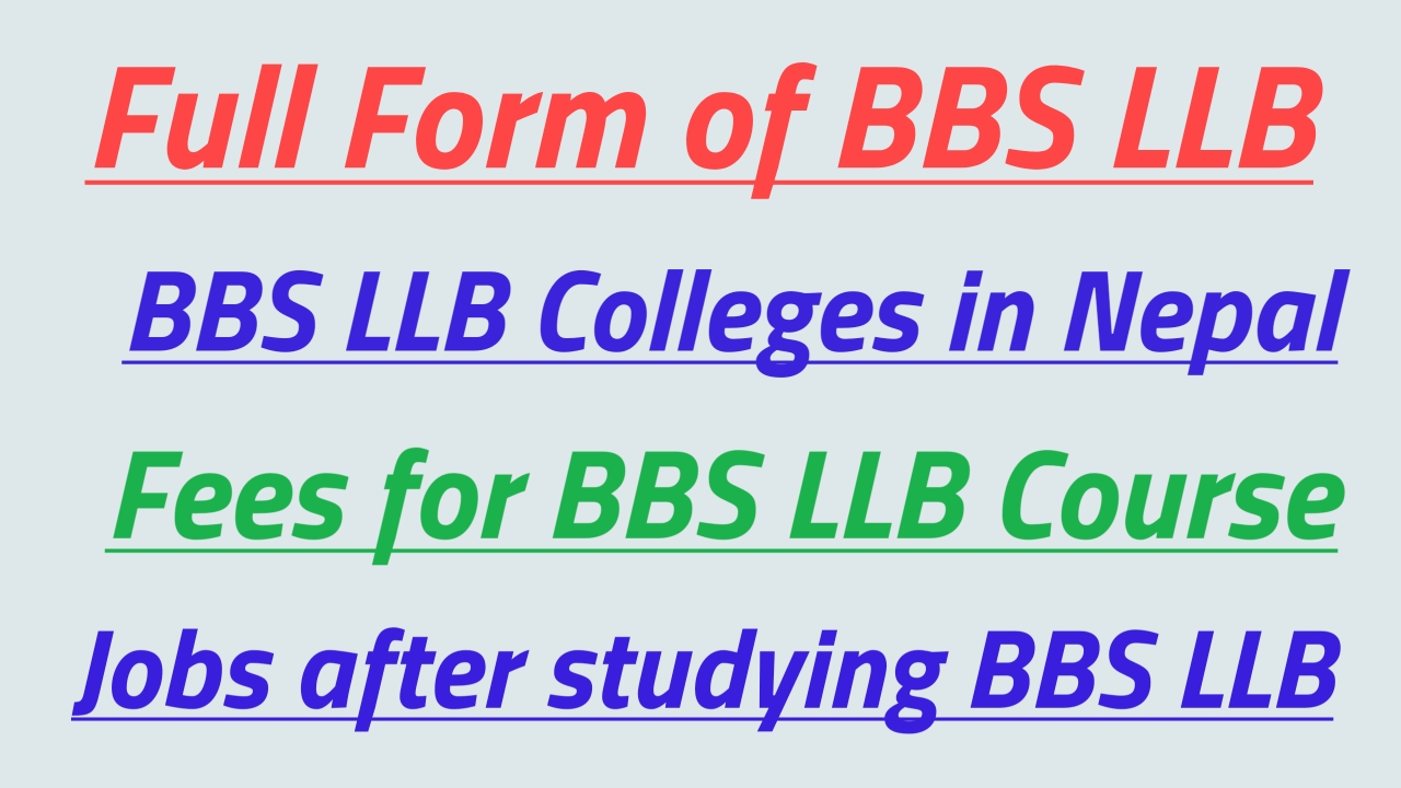 BBS LLB BBS LLB
