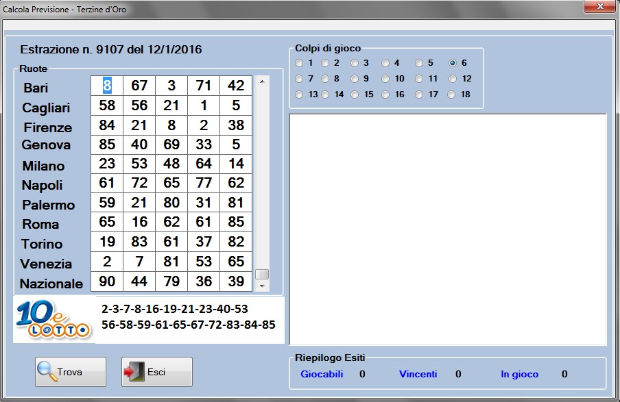 Voglio Vincere Al 10 E Lotto