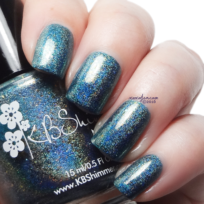 xoxoJen's swatch of KBShimmer - Steal The One