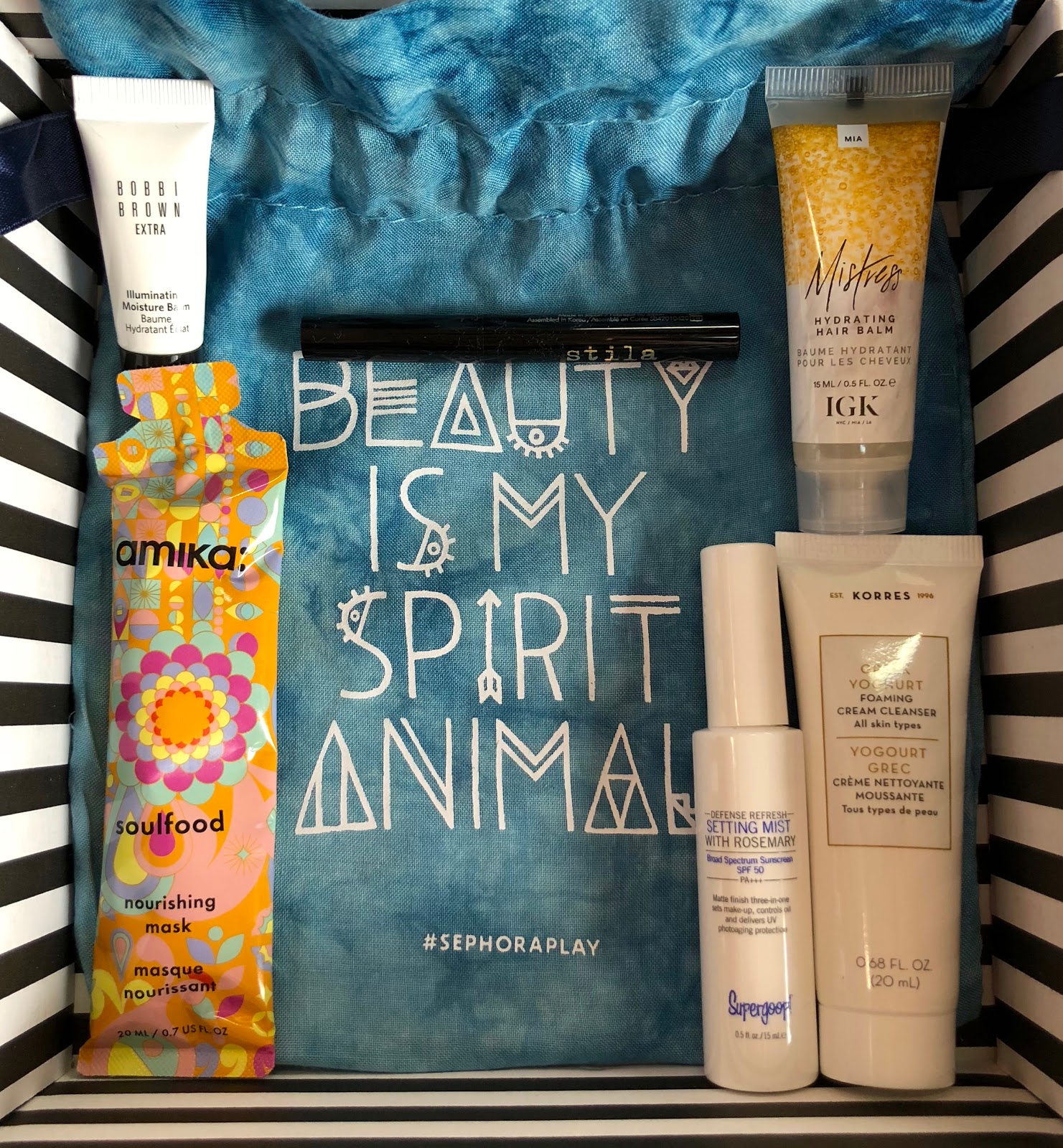 Play By Sephora Subscription Box Review March 2018 Blue Skies