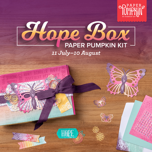Personally Yours Hope Box Paper Pumpkin Kit August 2021