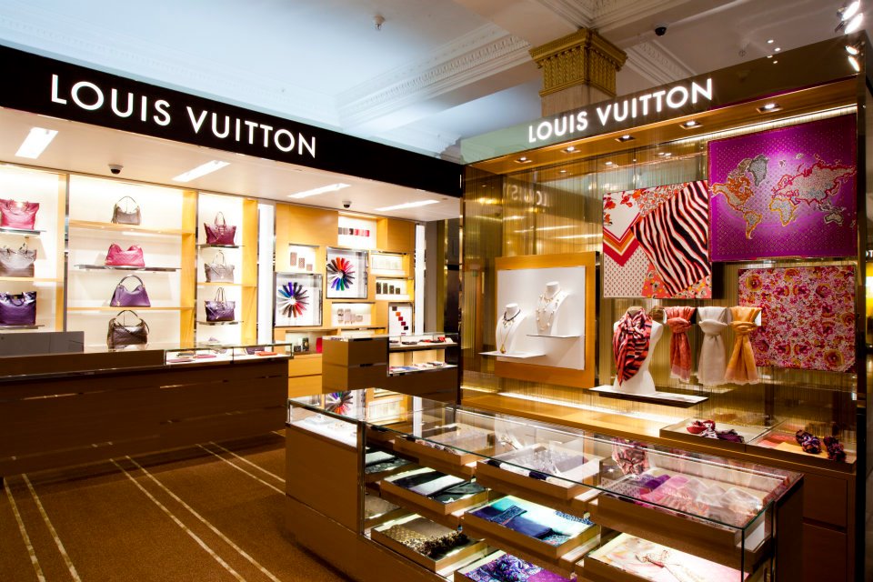 Disappear Here: Harrods Expands Room Of Luxury Louis Vuitton Boutique.