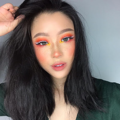 Cindercella Beaut Vlogger unik dengan make Up mirik hewan dan koala ratu atau karakter dongon Cindercella YouTUber Tutorial Make Over keren mirip hewan koala manis dan cantik mahluk
