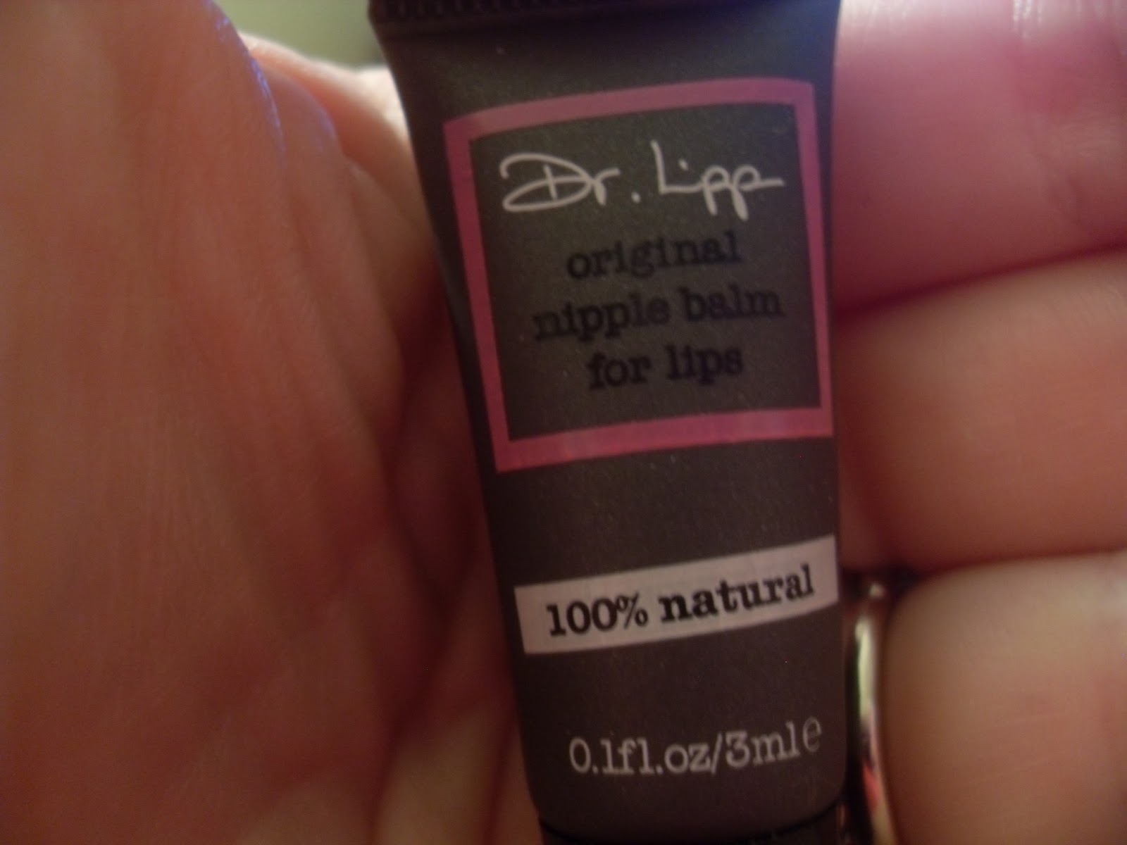 Makeup & Beauty Jeweled Thumb Review Dr. Lipp Original Nipple Balm