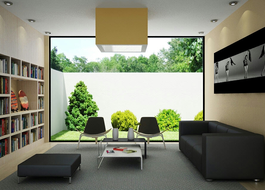 Rumah rumah minimalis: Modern homes interior decoration 