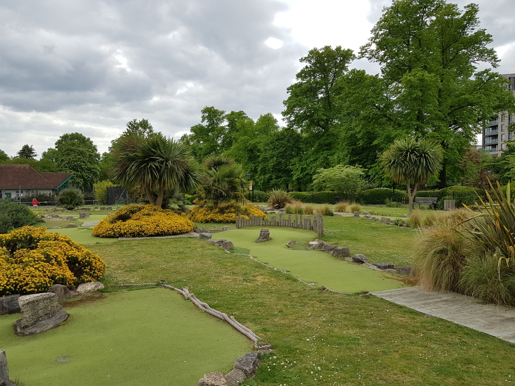 The Ham and Egger Files East Park Mini Golf in Southampton