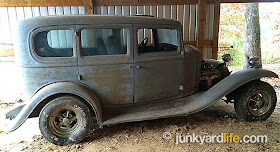 1932 Buick Model 57 barn find features a body by Fisher with wood and steel.
