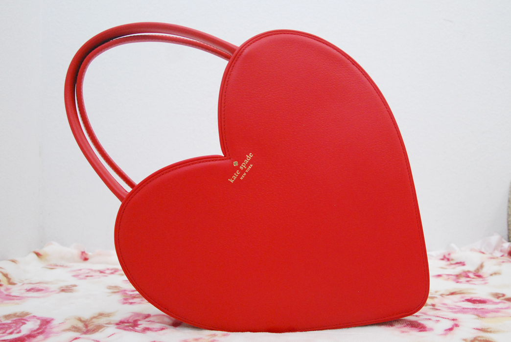 kate spade heart purse