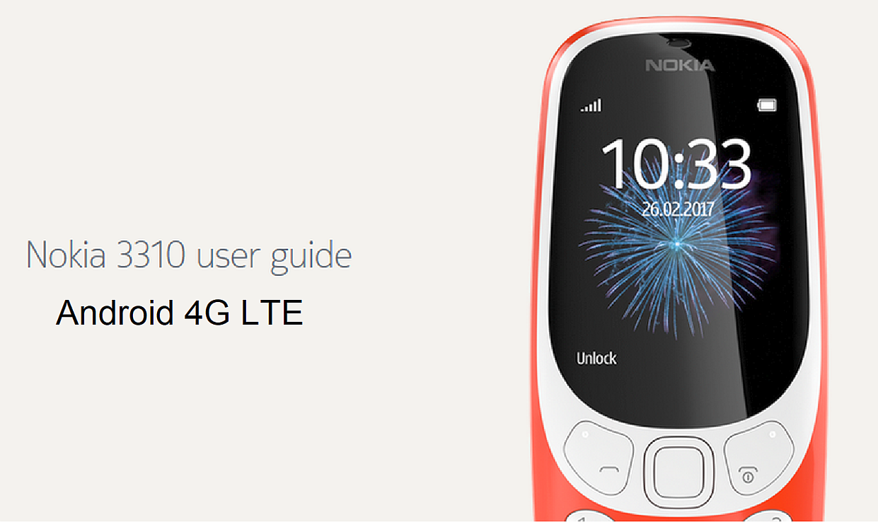 Nokia 3310 New 2017 User Manual Pdf