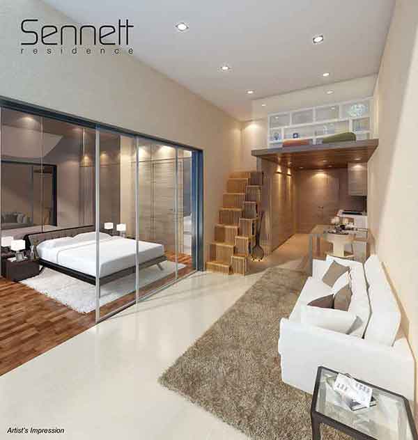 Sennett Residence Living Room