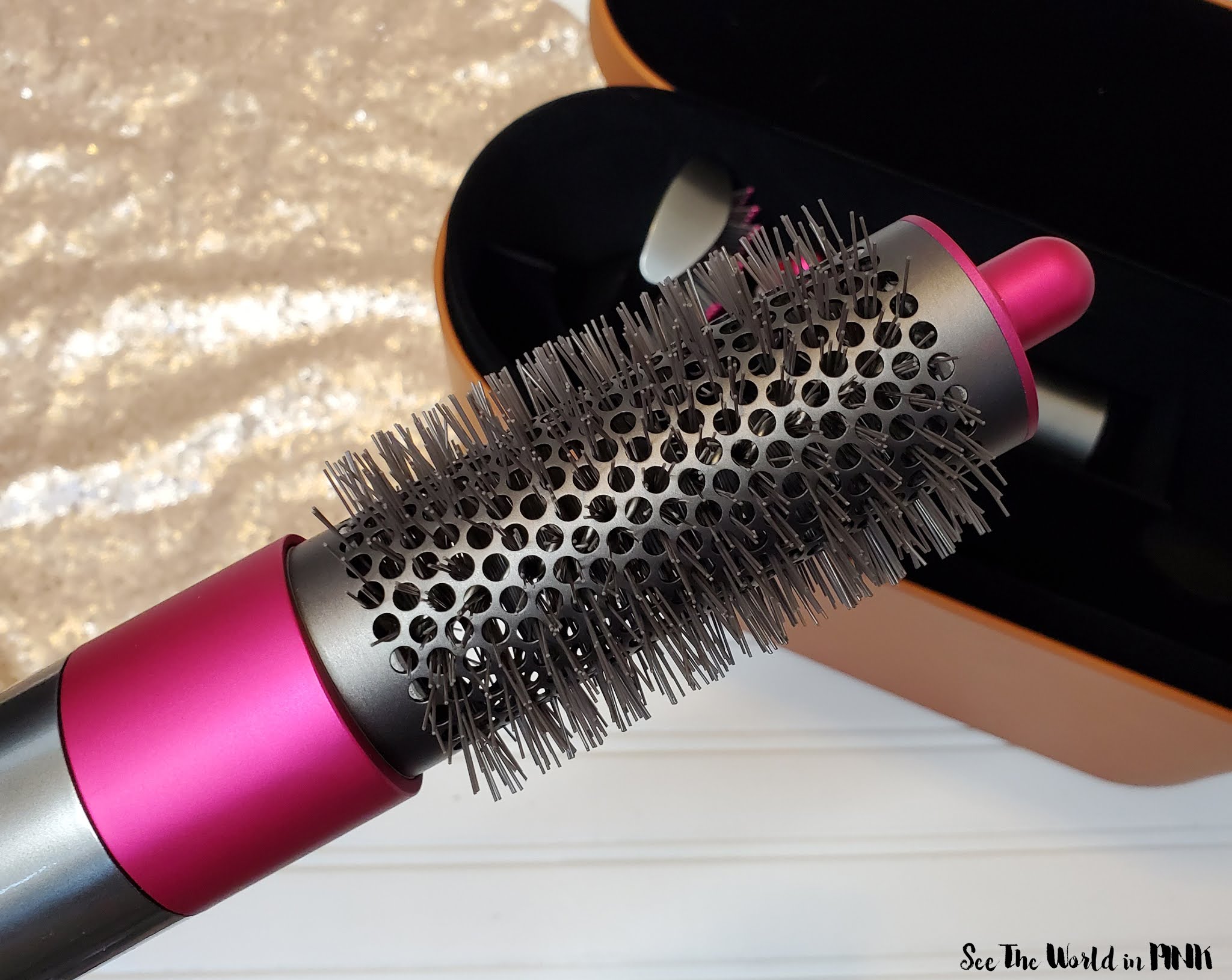 Dyson AirWrap Styler   Volume + Shape Set   See the World in PINK