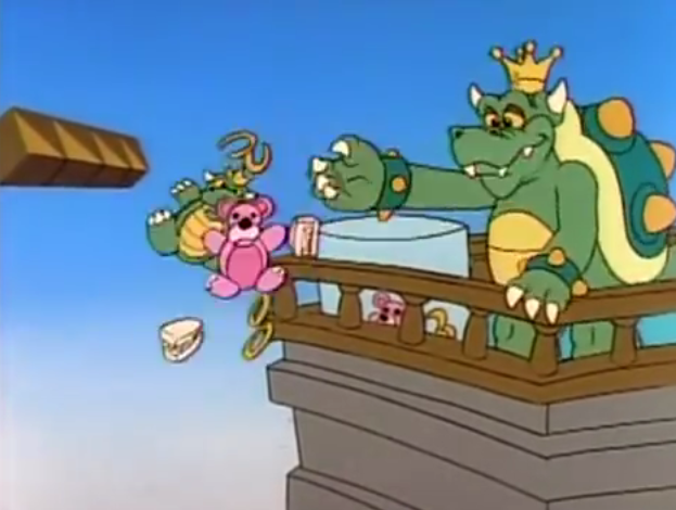 King Koopa socialism free giveaways plushie The Adventures of Super Mario Bros. 3 Princess Toadstool For President