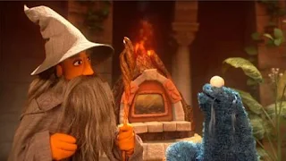 Cookie's Crumby Pictures Lord of the Crumbs, cookie monster, Sesame Street Episode 4415 Rosita's Abuela season 44