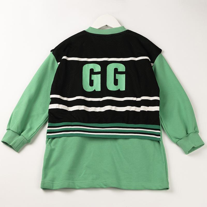 Áo Thun Bé Gái Cotton Tay Dài Phối Áo Ngoài - HEYLADS 157682 10 11 2