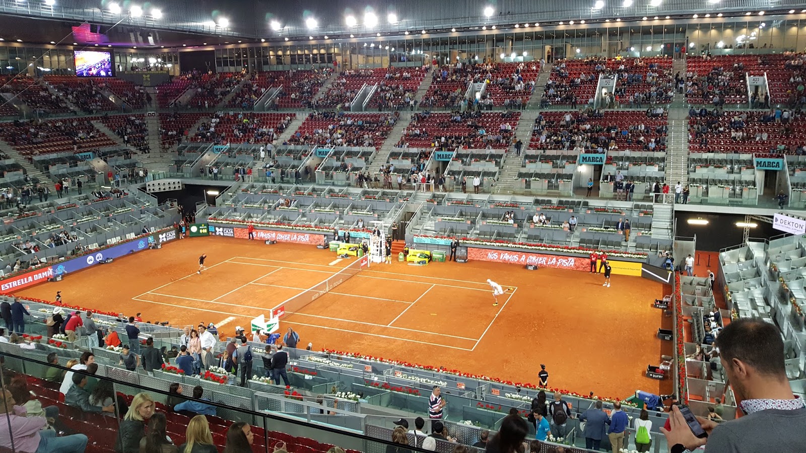 Día a día: Tenis. Madrid. Gran ambiente, extraordinario escenario y