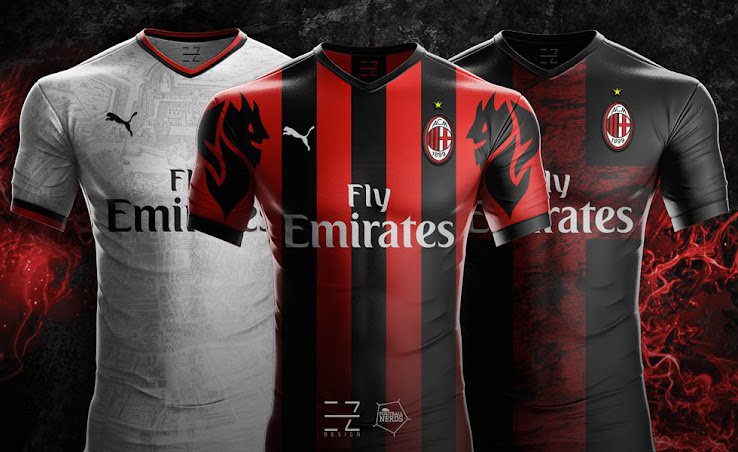 puma ac milan jersey