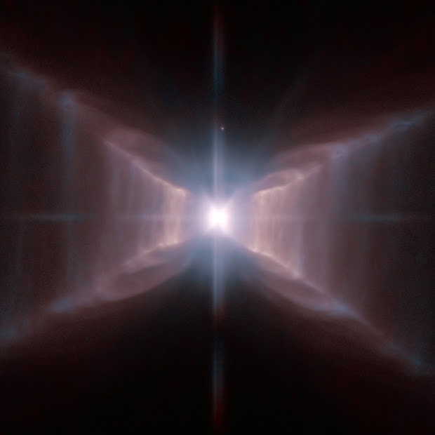 Hubble shoots HD 44179, the unique Red Rectangle Nebula