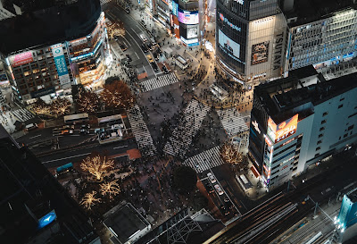 東京|世界最繁忙路口-渋谷交差点