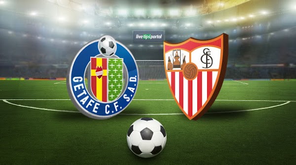 Ver en directo el Getafe - Sevilla