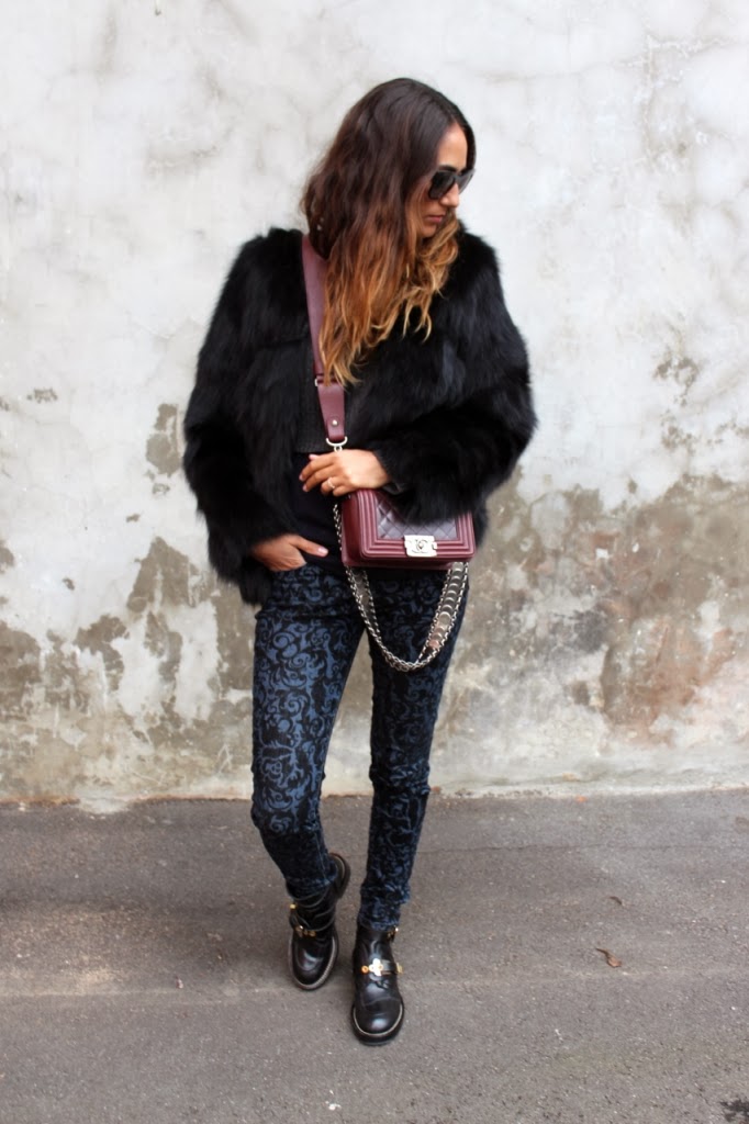 Tinny's Random Thoughts: Balenciaga Cut Out Boot outfits - Soraya Bakhtiar