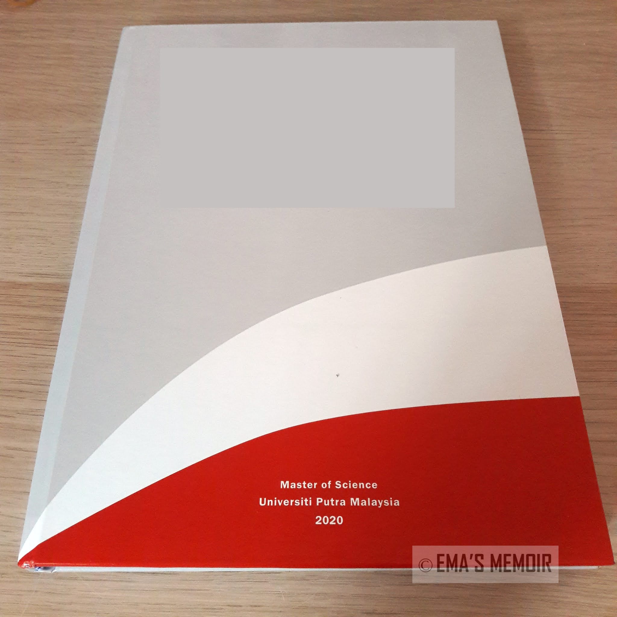 Hardbound thesis upm image