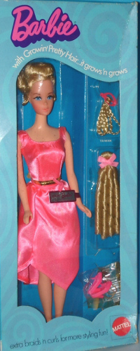 Mi Mundo de Muñecas: Barbie Growing Pretty Hair 1970