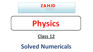 12th class physics numericals solved pdf download