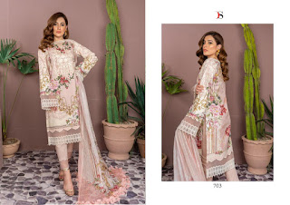 Deepsy Firdous Vol 9 Jaam Cotton Pakistani Suits Collection 