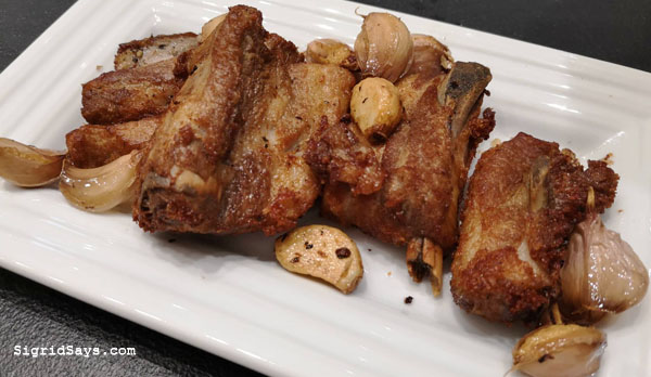Mangan Restaurant Bacolod - Kapampangan cuisine - Bacolod restaurants - Ayala Malls Capitol Central - Bacolod blogger - crispy pork adobo
