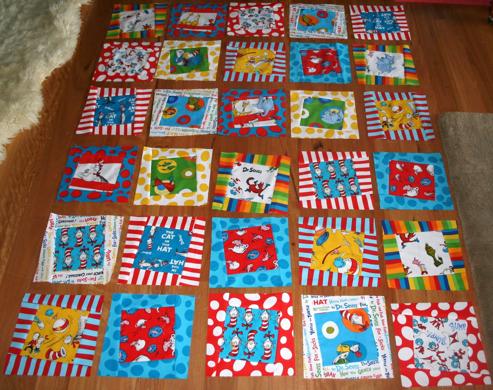 Gone aussie quilting dr seuss quilt wonky quilt top finished