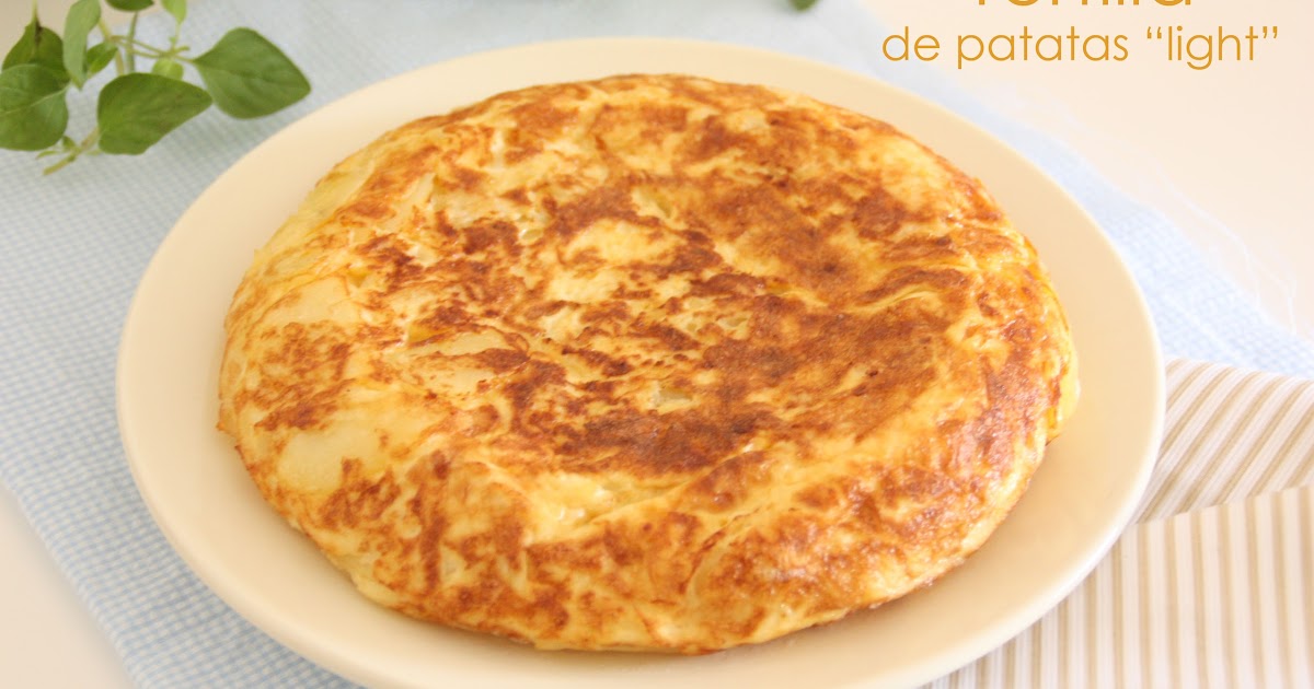 Fashion Cook Tortilla de patatas "light" (Thermomix)