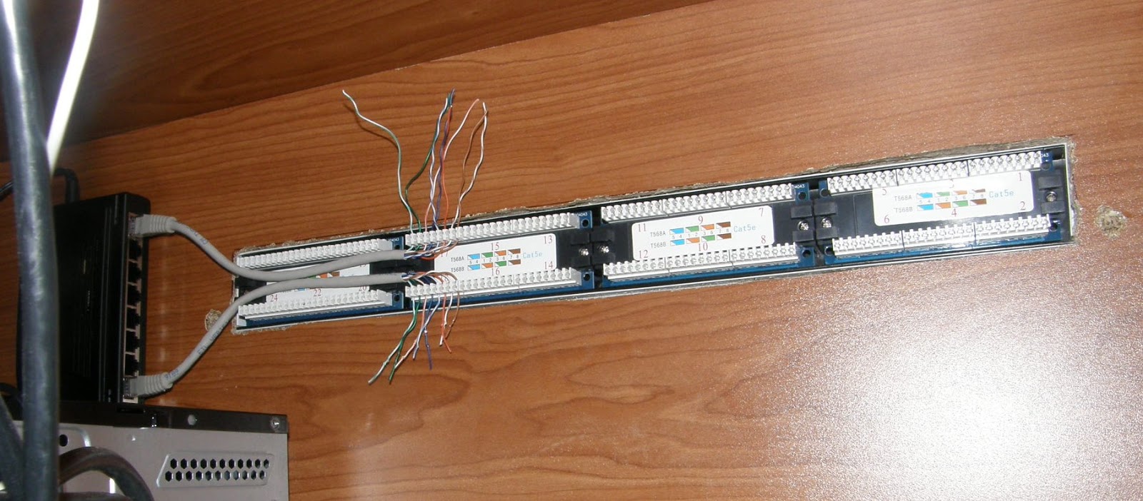 In Case You Need To Know: Wiring up a Home Network Patch Panel