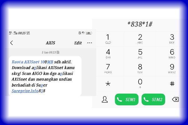 Gratis Kuota Axis 100 Mb Langsung Pakai