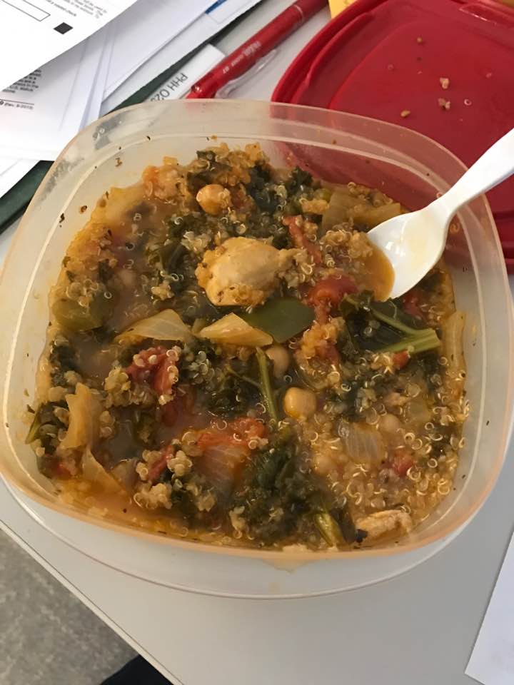 Anna Pearl's Attic Chicken Kale Quinoa Soup