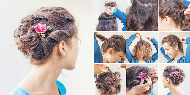 Contrôler les cheveux frisés par la pluie avec 3 coiffures rapides et belles