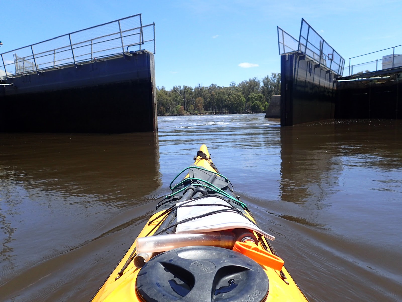 Simon Joe and Tony Big Kayak Paddle Day 3 Turner Bend to Halfway