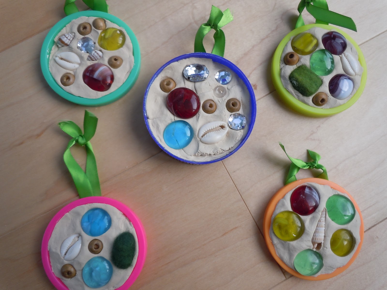 Kat's World No Bake Clay Ornaments