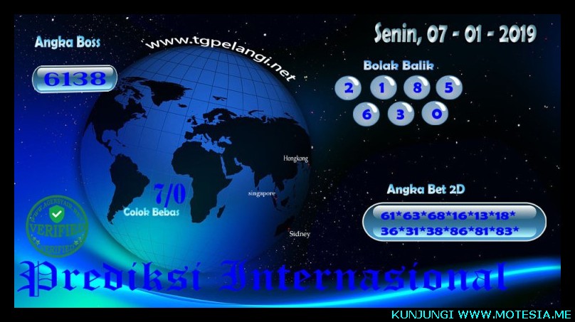 Forum Syair Gosyair SGP Senin 7 Januari 2019 GOsyair