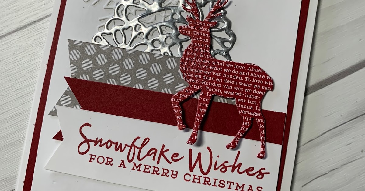 Another Stampin' Up! Wishes & Wonder Christmas Card | Stamped Sophisticates