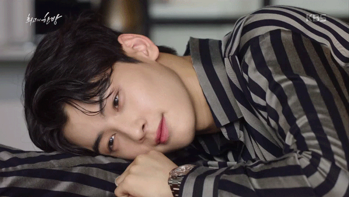 여자들이 선호 하는 나쁜남자 스타일링한 차은우.gif | 인스티즈