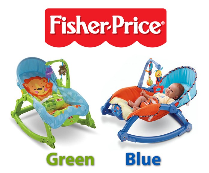 fisher price rocker blue