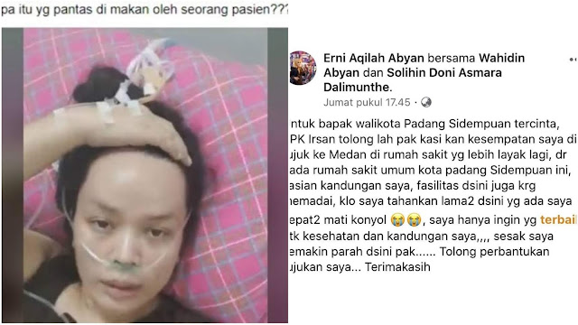 Sempat Curhat di Facebook, PDP Corona yang Hamil 6 Bulan Asal Sidempuan Meninggal