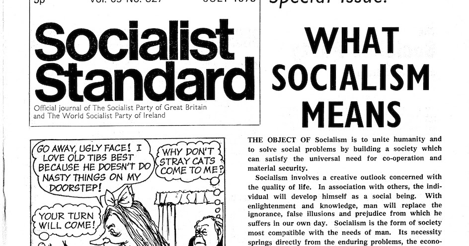 Socialist Standard Past & Present: The Basic Principles of Socialism (1973)