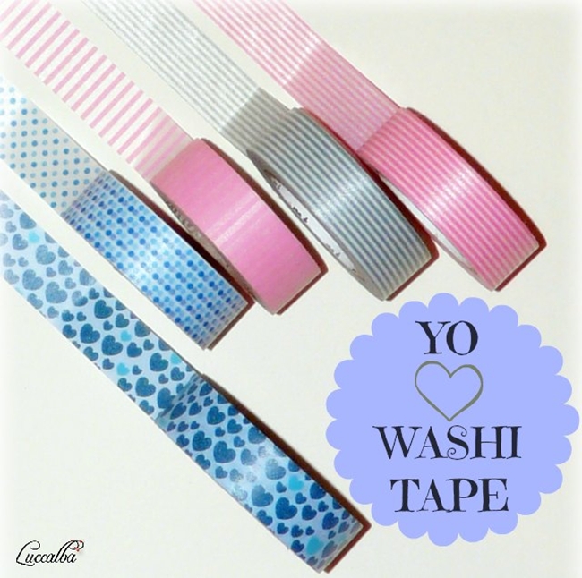 Luccalba Washi tape o como darle una segunda oportunidad a las cosas