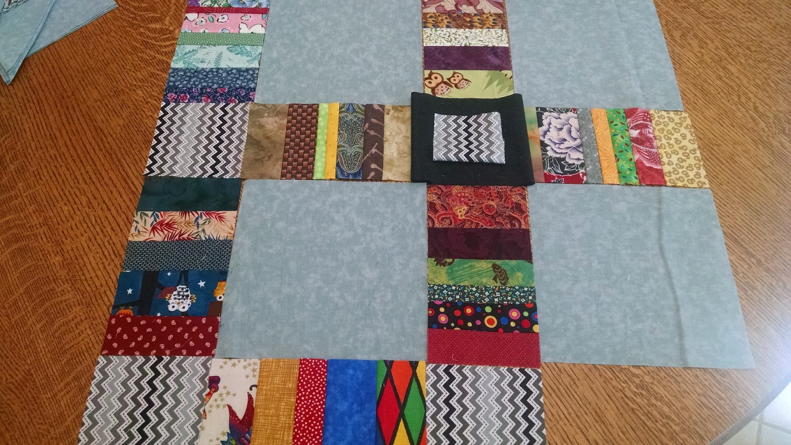 The Joyful Quilter: Tutorial Tuesday - QAL Waffles and a Quilt Top?!?!
