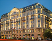 Old world hotel charm in Warsaw (polonia palace hotel front)