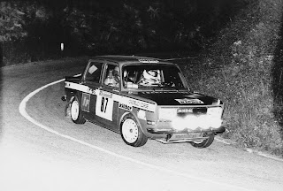 Autocollant Vintage – 15° Rally Valli Imperiesi Pieve Di Teco 1986 – Italie